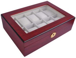 Men's Wooden Watch Box