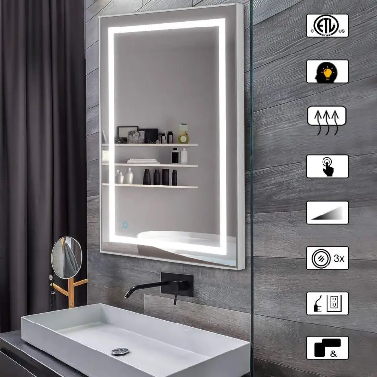 LED Bathroom Mirror With Bluetooth Speaker to Buy | My Beard Gang