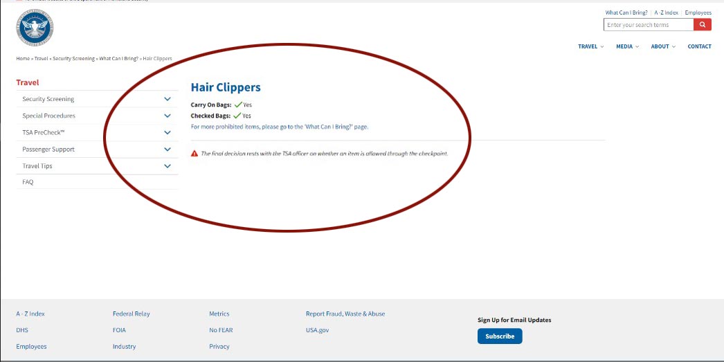 Can You Take Hair Clippers In Hand Luggage My Beard Gang